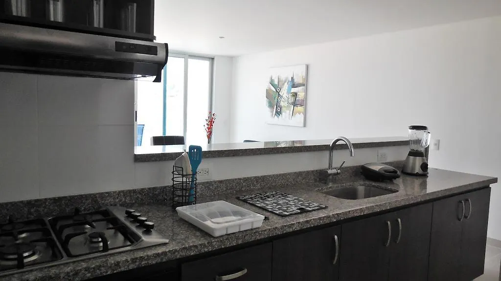 Apartamento Rodadero Vico Санта-Марта Апартаменты